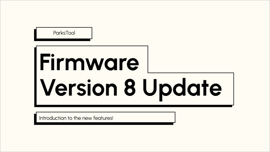 Firmware Update Version 8